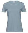 T8050 8050 Tee Jays Ladies Sof T-Shirt Misty Blue colour image